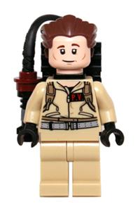 Dr. Peter Venkman Minifigure - Dr. Peter Venkman with Proton Pack - gb002