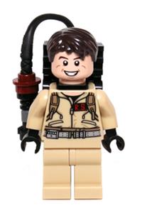 Dr. Raymond Stantz Minifigure - Dr. Raymond (Ray) Stantz with Proton Pack - gb003