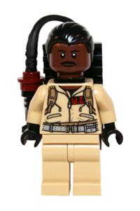 Dr. Winston Zeddemore Minifigure - Dr. Winston Zeddemore with Proton Pack - gb004