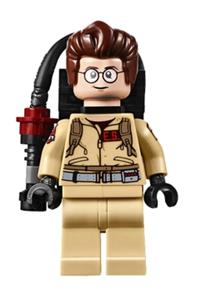 Dr. Egon Spengler with printed arms and Proton Pack gb012