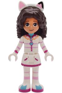 Gabby - Gabby wearing a white outfit - gdh013