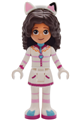Gabby wearing a white outfit - gdh013