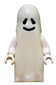 Ghost with 1 x 2 plate and 1 x 2 brick as legs - gen002