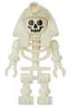 Skeleton with standard skull, white mummy headdress - gen007