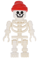 Skeleton with Standard Skull, Red Bandana - gen010
