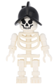 Skeleton with Standard Skull, Black Conquistador Helmet - gen011