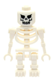 Skeleton minifigure with Fantasy Era Torso featuring an evil skull design - gen018