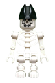 Skeleton with an evil skull wearing a bicorne hat - gen020