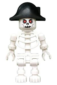 Skeleton with Fantasy Era Skull, Bicorne Hat gen026