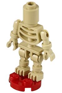 Skeleton with Round Brick Head gen035