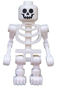 Skeleton, Fantasy Era Torso with Standard Skull, Mechanical Arms Bent gen038