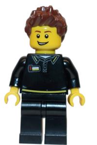 Lego Store Employee, Male, Black Shirt gen090