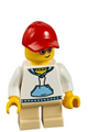 Lego Store Customer with Tan Short Legs - gen106