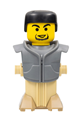 McDonald's sports-themed skateboarder figure without stickers - gg011