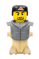 McDonald's skateboarding figure with sticker decorations - gg011s
