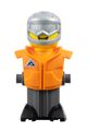 Snowboarding McDonald's figure with sports stickers - gg012s