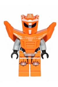 Orange Robot Sidekick Minifigure - A sidekick robot with orange design - gs010
