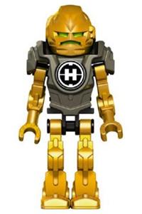 Rocka - Rocka from Hero Factory Mini wearing pearl dark gray armor - hf004