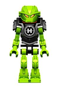 Breez - Breez from Hero Factory Mini wearing pearl dark gray armor - hf015