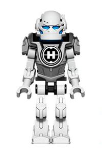 Stormer - Mini Hero Factory figure Stormer with a bright light blue head - hf018