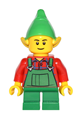 Elf with green overalls - hol044