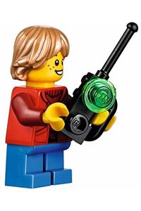 Winter Holiday Train Boy Minifigure - hol076