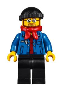 Winter Holiday Train Station Bus Driver - hol090