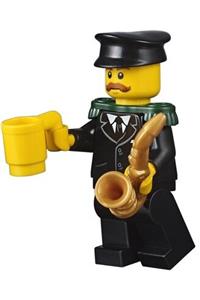 Saxophone Player Minifigure - Musician, Saxophone Player - hol122