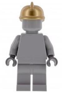 Firefighter Statue Minifigure - hol124