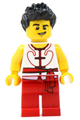 Member 5 of the red and white Dragon Boat Race team - hol151