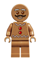 Gingerbread Man - Moustache - hol169