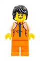 Man, Orange Tracksuit, Black Hair - hol267