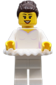 Ballerina with a white top - hol369