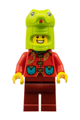 Minifigure dressed in a Year of the Snake costume - hol370