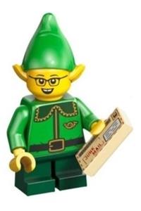 Elf Mailman Minifigure - hol430