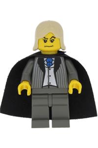 Lucius Malfoy, Dark Gray Suit Torso, Dark Gray Legs hp018