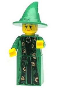 Professor Minerva McGonagall, Green Robe and Cape hp022