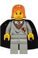 Ginny Weasley, Gryffindor Shield Torso, Light Gray Legs, Black Cape with Stars - hp030