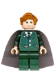 Remus Lupin is wearing a dark green suit - hp042
