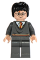 Harry Potter, Gryffindor Stripe Torso, Dark Bluish Gray Legs - hp056