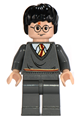 Harry Potter, Gryffindor stripe torso, dark bluish gray legs - hp056