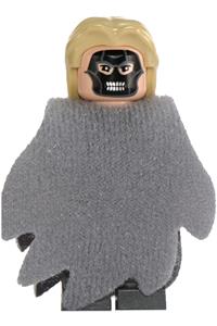 Death Eater Minifigure - Death Eater with a Dementor style cape - hp073