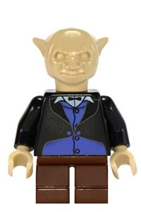 Goblin Minifigure - Goblin with a black torso from Harry Potter - hp078
