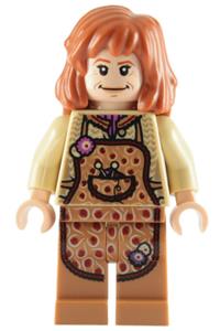 Molly Weasley Minifigure - Molly Weasley with medium nougat legs - hp088