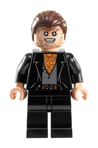 Fenrir Greyback Minifigure - Fenrir Greyback with dark brown hair - hp091