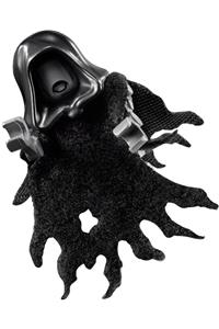 Dementor Minifigure - Dementor wearing a black cloak and hood - hp101