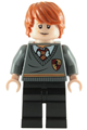 Ron Weasley with Gryffindor stripe and shield torso, wearing black legs - hp112