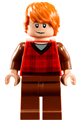 Ron Weasley, Red Tartan Sweater - hp123