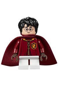Harry Potter Minifigure - Harry Potter in a Quidditch uniform - hp138