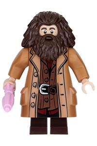 Rubeus Hagrid, medium nougat topcoat with buttons hp144